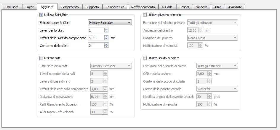 impostazioni Simplify