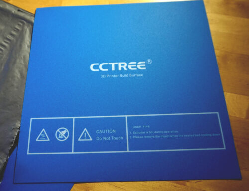 [Recensione] CCTREE superficie di stampa 300×300 con adesivo 3M