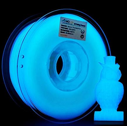 1 kg ZIRO Filamento per stampante 3D PLA 1,75 mm colore: blu e bianco colore blu e bianco 